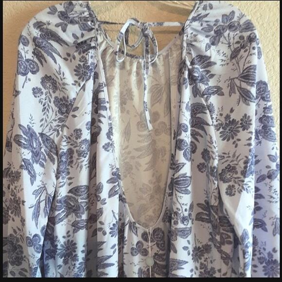 Hill House NEW Simone Purple Tonal Poof Sleeve Open Back Oversize Maxi Dress L - Picture 10 of 16